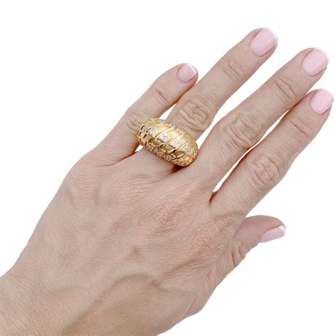 bague or dior